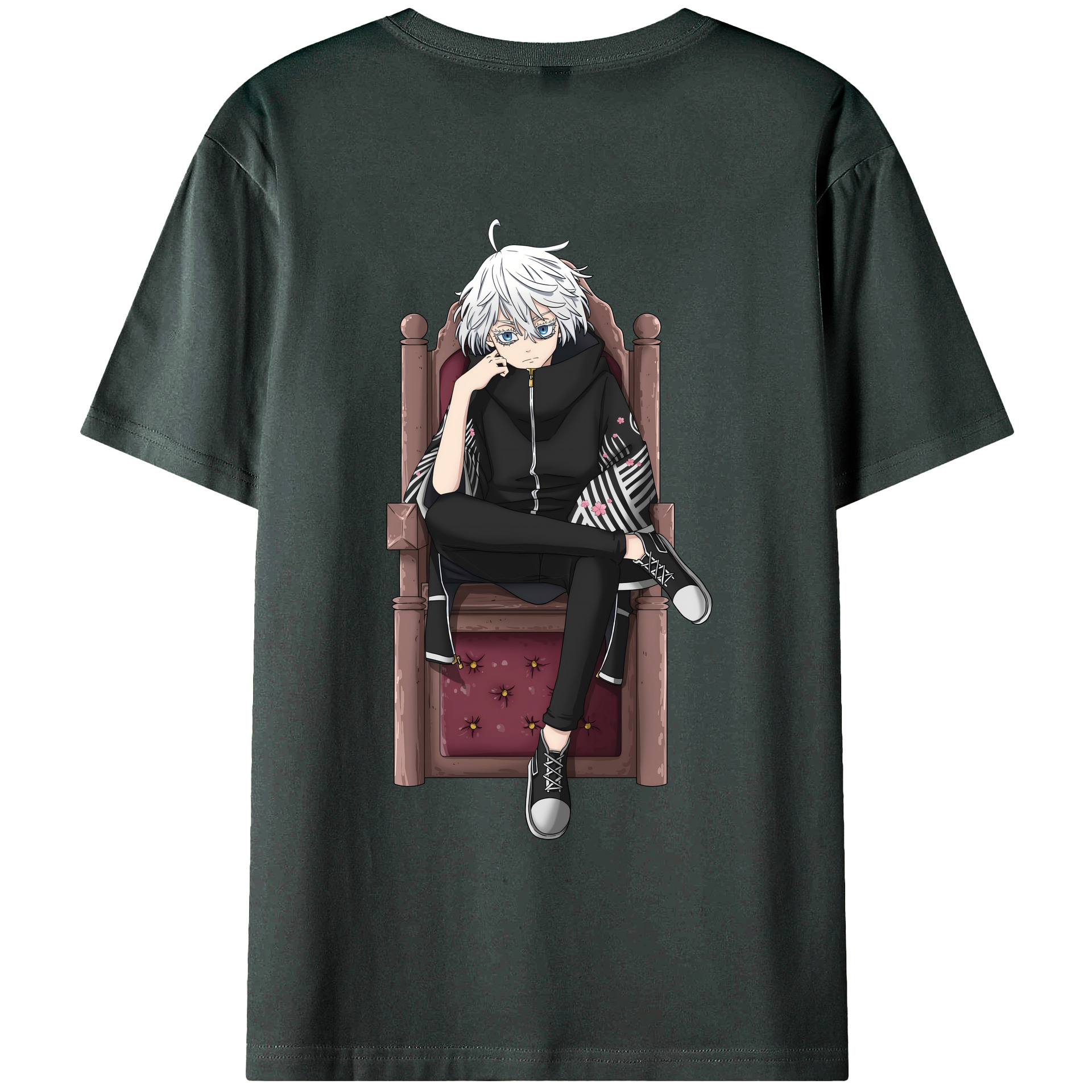 （画像用） 東京リベンジャーズ Tokyo Revengers 綿100％ メンズ半袖Tシャツ（バックプリント） 通気性